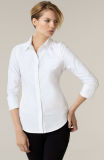Women's Fomal Long Sleeve 100%Cotton Shirt