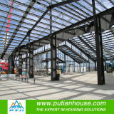 Large Span Low Cost Steel Structure for Warehouse with Easy Installation