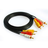 3 RCA Male to 3 RCA Male Cable AV Cable