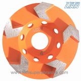 Arrow Segment Cup Shaped Grinding Wheels