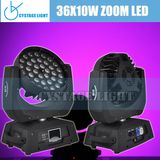36X10W LED Zoom Moving Head Lights