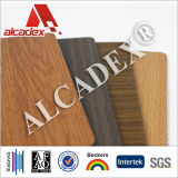 Wooden Finish ACP Aluminum Cladding Wall Aluminium Composite Materials