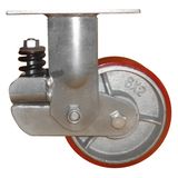 Polyurethane Wheel Spring Loaded Caster