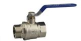 Full Flow Aperture Threaded Brass Male Ball Valve Copper Te-21