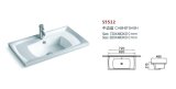 Good Price Single Bowl Polished Kitchen Corner Sink (S5522)