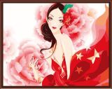 DIY Oil Painting by Numbers Nude Women Sexy Girl Picture Canvas Oil Painting Gx6261