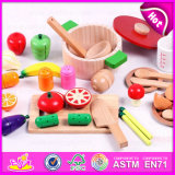 2015 Colorful Cutting Vegetables Toy for Kids, DIY Wooden Toy Fruit Toy for Children, Hot Selling Funny Cutting Food Toy W10b098