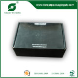 Flap Top Black Printed Box Custom Box