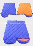 Blue Color Envelope Sleeping Bag with Hat