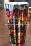 Metallic Sublimation Pint Glass for Personalized Logo