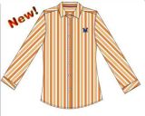 Ladies' New Designed Stripe Blouse (WDZ1207-0109)