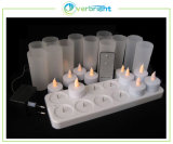 LED Rechargeable Candle with Remote Controller (HD-RCL-001B)