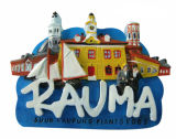 Customized Polyresin Fridge Magnet for Rauma Souvenir Gift