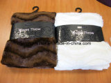Plush Mink Blanket Luxury Faux Fur Bedding