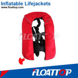 Safey Cloth Equipment for Angler on Kayak Fishing Inflatable Lifejackets with Crotch Straps (FTIN-VT07)