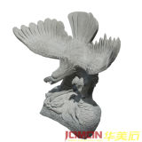 Carving Granite Stone Eagle Statue (XMJ-EG01)