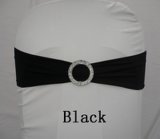 Spandex Bands With Buckle Black
