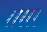 Smooth and Transparent Plastic Test Tube
