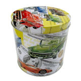 Round Tin Box for Toys Packaging