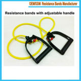 Resistance Bands with Adjustable Handle