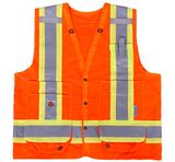 Deluxe High Visibility Surveyor Vest