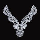 Cotton Lace Neck Patch
