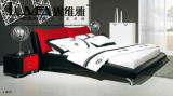 Soft Leather Bed (L-8007)