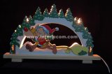 Holiday Decoration Wooden Light with LED