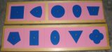 Wooden Toys Montessori Language Materials-Metal Inserts Wooden Toys Educational Toys (GRML4001)