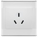 White 16A 3 Holes Refrigerator Electrical Wall Socket