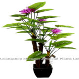Artificial Green Plants with Flower