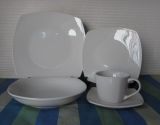 20PCS Square Porcelain Dinner Set Dinnerware Tableware Cutlery Crockery Ceramic / Single Item Package Available