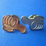 Irregular Metal Badge, Hand Shape Pin (GZHY-LP-019)