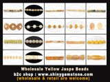 Yellow Jasper Beads Jade Jewelry
