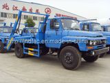 Dongfeng Conventional Cab Swing Arm Type Garbage Truck