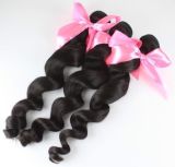 Beauty Indian Wavy Human Hair Extension Weave