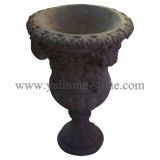 Granite Pot / Vase / Urn