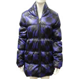 Women's Long Down/Cotton Filled Jackets Coats (AH-03758)