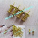 New 23mm Gold Plated Handle Shaped Map Push Pin (P151202B)