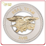 Custom Cut out Dual Plated Challenge Coin