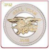 Custom Cut out Dual Plated Challenge Coin