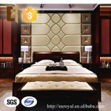 Handmade Elegent PU Leather 3D Wall Board for Home Decoration