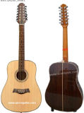 Aiersi Solid Top 12 String Acoustic Dreadnaught Guitar