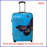 ABS PC Colorful Butterfly Printing Luggage Set