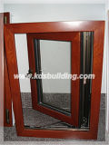 Wood Clad Aluminum Window of High Quality (KDSWA003)