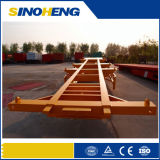 Lightweight Skeleton Container Delivery Semi Trailer