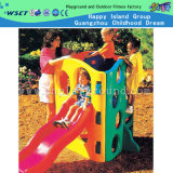 Kids Outdoor Plastic Toys with Plastic Slide Equipment (M11-09303)