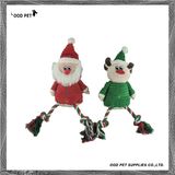 Puppy Luv Rope Plush Christmas Toys