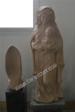 Figure Sculpture Lady Carving Granite Statue