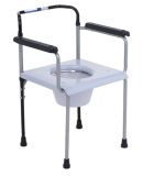 Bath and Commode Steel Chair